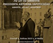 Spolupořádali jsme seminář 70 let od amnestie Antonína Zápotockého