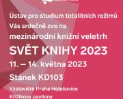 ÚSTR se představí na Světě knihy 2023