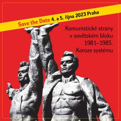 Zveme Vás na mezinárodní konferenci Komunistické strany v sovětském bloku 1981–1985