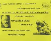 Martin Jindra o sochaři Františku Bílkovi v osidlech 20. století