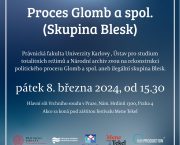 8. 3. / Politický proces Glomb a spol. – skupina Blesk (divadlo)