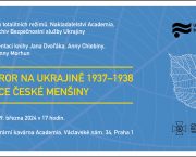 19. 3. / Velký teror na Ukrajině 1937–1938 (prezentace knihy)