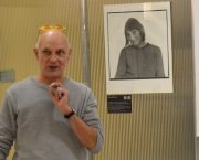 Proběhla komentovaná prohlídka výstavy Rudolfa Prekopa