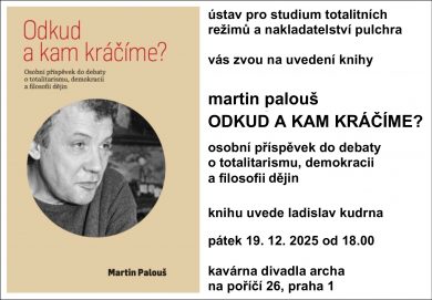 19. 12. / Odkud a kam kráčíme (prezentace knihy)