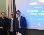 Zúčastnili jsme se česko-ukrajinského diskuzního fóra v Kyjevě