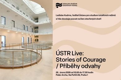 26. 2. / ÚSTR Live – příběhy odvahy (přednášky)