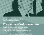 12. 5. / Přestavba v Československu (konference)