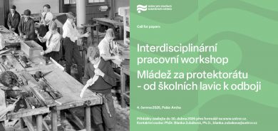 30. 4. / Mládež za protektorátu – workshop (call for papers)