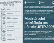 26.-27. 8. / Letní škola pro učitele (přednášky, workshopy)