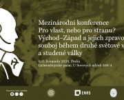 3. – 5. 11. / Pro vlast, nebo pro stranu? (konference)