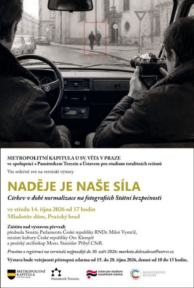 14. 10. / Naděje je naše síla (vernisáž výstavy)