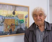 Významný izraelský malíř Zvi Tolkovsky navštívil ÚSTR