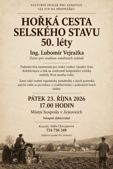 23. 10. / Jickovice
