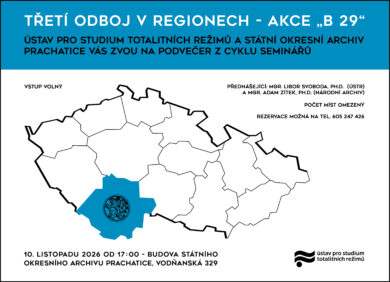 10. 11. / 3. odboj v regionech (Prachatice)
