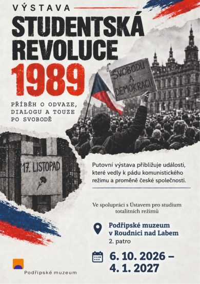 VÝSTAVA / Studentská revoluce 1989 (Roudnice nad Labem)